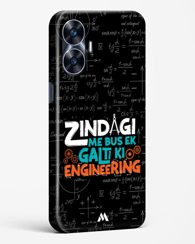 Zindagi Galti Engineering Hard Case Phone Cover-(Realme)