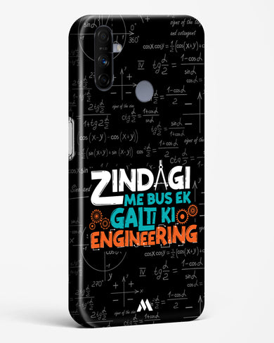 Zindagi Galti Engineering Hard Case Phone Cover-(Realme)