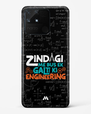 Zindagi Galti Engineering Hard Case Phone Cover-(Realme)