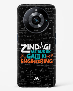 Zindagi Galti Engineering Hard Case Phone Cover-(Realme)