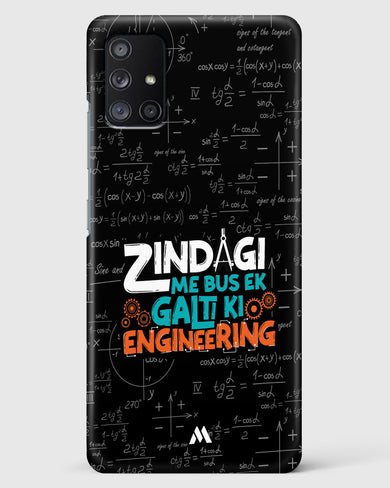 Zindagi Galti Engineering Hard Case Phone Cover-(Samsung)