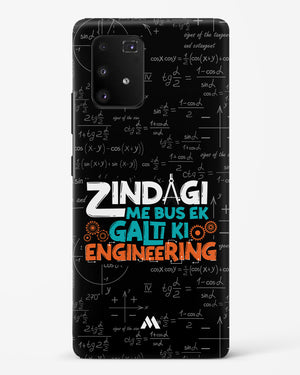 Zindagi Galti Engineering Hard Case Phone Cover-(Samsung)