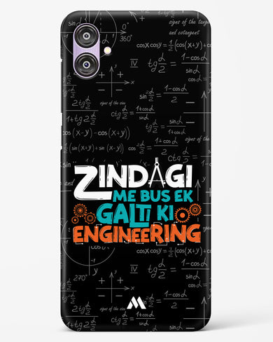 Zindagi Galti Engineering Hard Case Phone Cover-(Samsung)