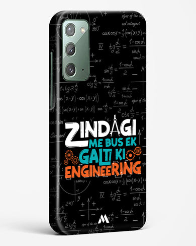 Zindagi Galti Engineering Hard Case Phone Cover-(Samsung)