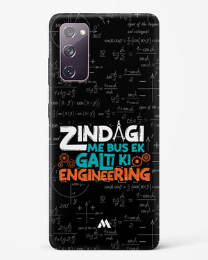 Zindagi Galti Engineering Hard Case Phone Cover-(Samsung)