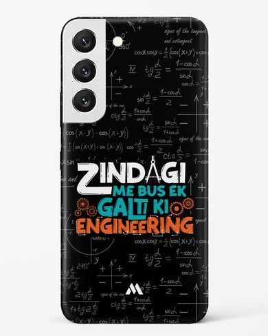 Zindagi Galti Engineering Hard Case Phone Cover-(Samsung)