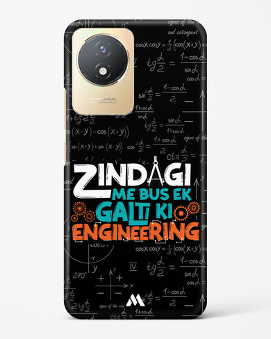 Zindagi Galti Engineering Hard Case Phone Cover-(Vivo)