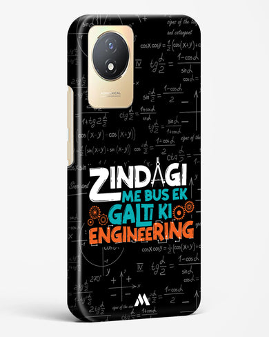 Zindagi Galti Engineering Hard Case Phone Cover-(Vivo)