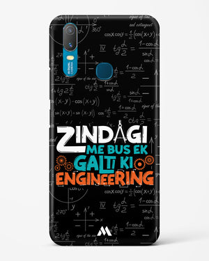 Zindagi Galti Engineering Hard Case Phone Cover-(Vivo)