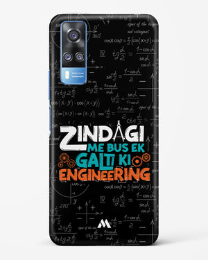 Zindagi Galti Engineering Hard Case Phone Cover-(Vivo)