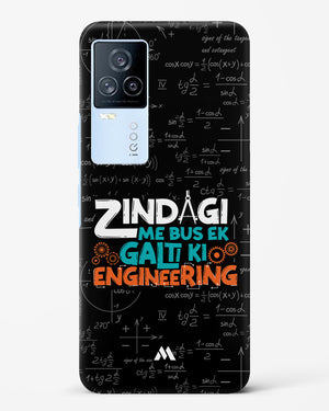 Zindagi Galti Engineering Hard Case Phone Cover-(Vivo)