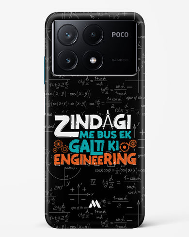 Zindagi Galti Engineering Hard Case Phone Cover (Xiaomi)