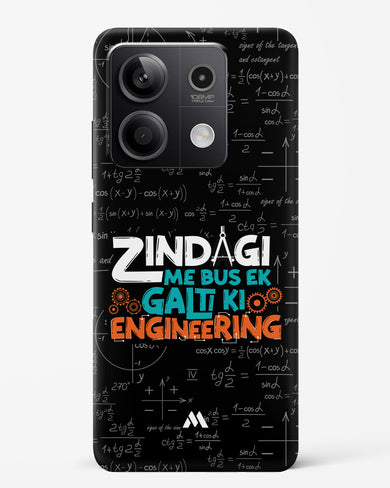 Zindagi Galti Engineering Hard Case Phone Cover (Xiaomi)