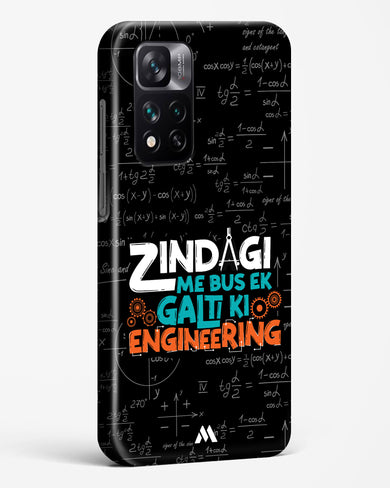 Zindagi Galti Engineering Hard Case Phone Cover-(Xiaomi)