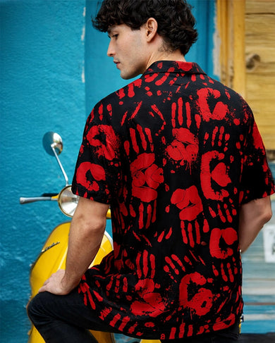 Bloody Knuckles Unisex Linen Shirt