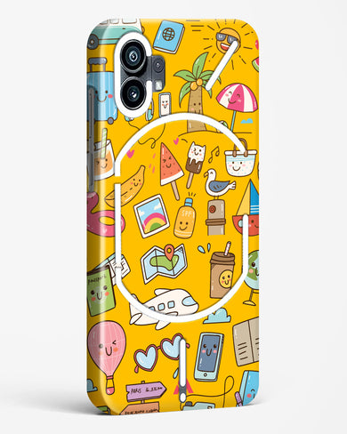 Vintage Travel Hard Case Phone Cover (Nothing)