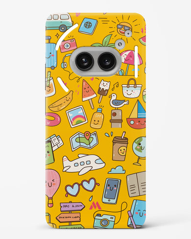 Vintage Travel Hard Case Phone Cover (Nothing)