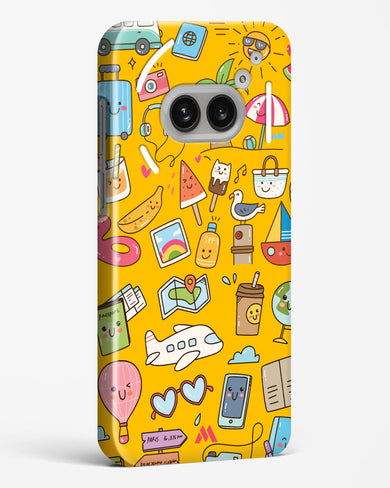 Vintage Travel Hard Case Phone Cover (Nothing)