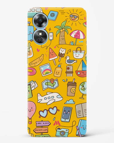 Vintage Travel Hard Case Phone Cover (Oppo)