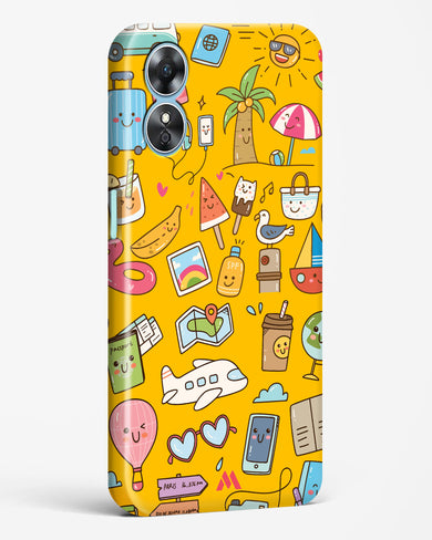 Vintage Travel Hard Case Phone Cover (Oppo)