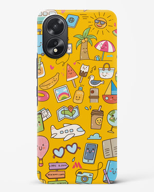 Vintage Travel Hard Case Phone Cover (Oppo)