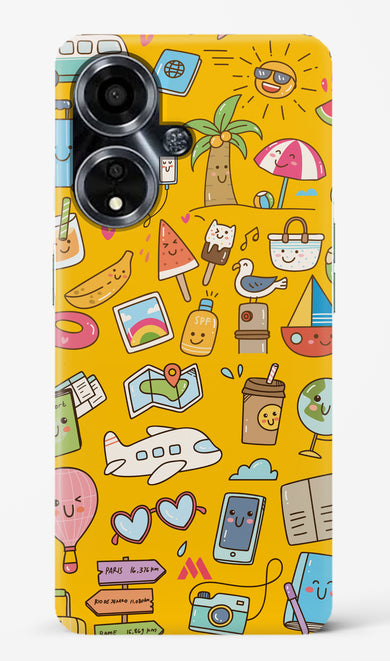 Vintage Travel Hard Case Phone Cover (Oppo)