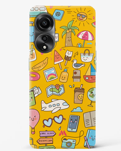 Vintage Travel Hard Case Phone Cover (Oppo)