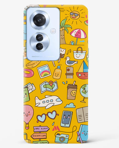 Vintage Travel Hard Case Phone Cover (Oppo)