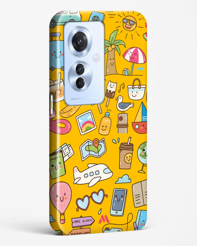 Vintage Travel Hard Case Phone Cover (Oppo)