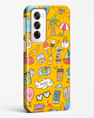 Vintage Travel Hard Case Phone Cover (Oppo)