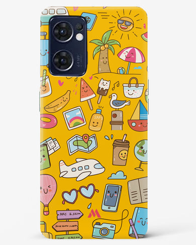 Vintage Travel Hard Case Phone Cover (Oppo)