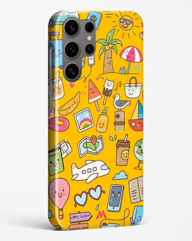 Vintage Travel Hard Case Phone Cover (Samsung)