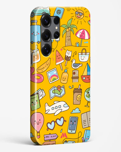 Vintage Travel Hard Case Phone Cover (Samsung)