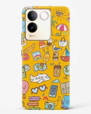 Vintage Travel Hard Case Phone Cover (Vivo)
