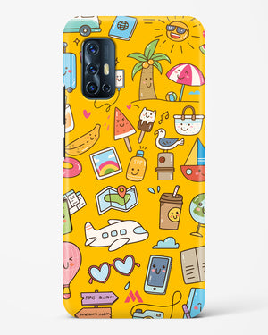 Vintage Travel Hard Case Phone Cover (Vivo)