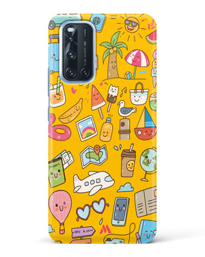 Vintage Travel Hard Case Phone Cover (Vivo)