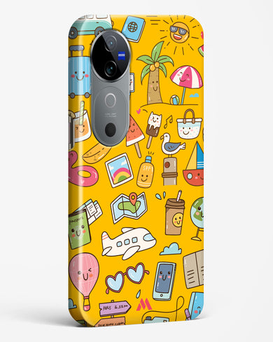 Vintage Travel Hard Case Phone Cover (Vivo)