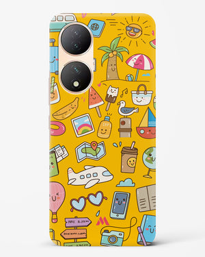 Vintage Travel Hard Case Phone Cover (Vivo)