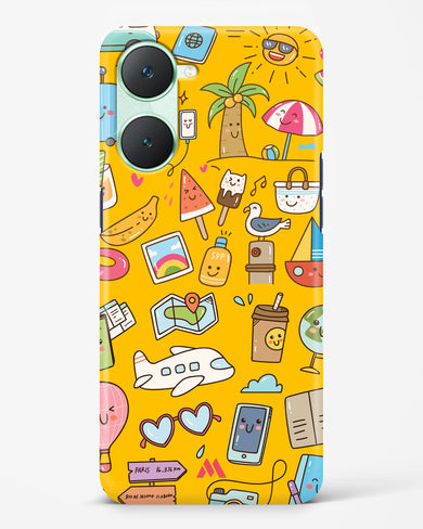 Vintage Travel Hard Case Phone Cover (Vivo)