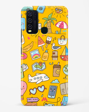 Vintage Travel Hard Case Phone Cover (Vivo)