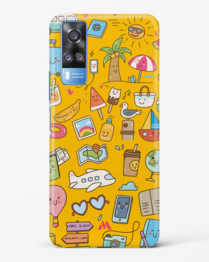 Vintage Travel Hard Case Phone Cover (Vivo)