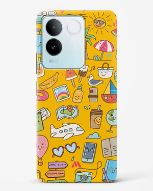 Vintage Travel Hard Case Phone Cover (Vivo)