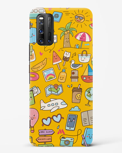 Vintage Travel Hard Case Phone Cover (Vivo)