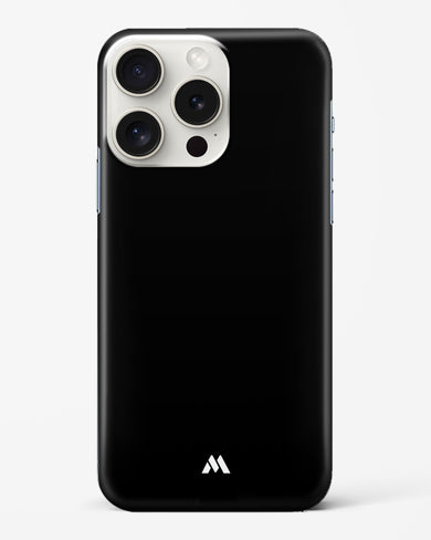 The All Black Hard Case Phone Cover (Apple)