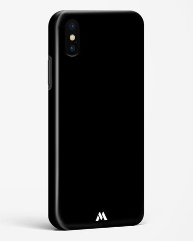 The All Black Hard Case Phone Cover-(Apple)