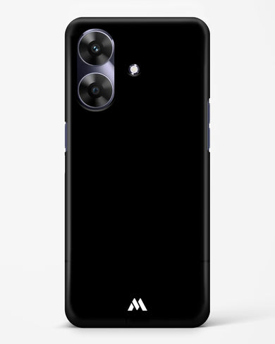 The All Black Hard Case Phone Cover (Realme)