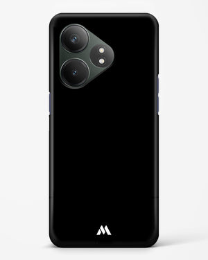 The All Black Hard Case Phone Cover (Realme)
