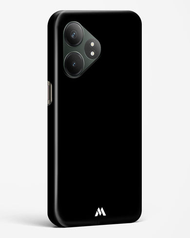 The All Black Hard Case Phone Cover (Realme)