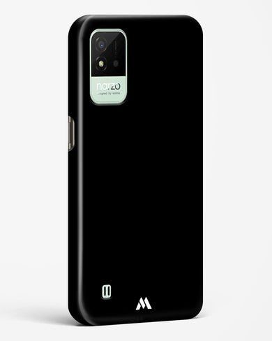 The All Black Hard Case Phone Cover (Realme)