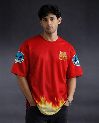 Blaze of Ace Oversized-T-Shirt